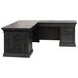 Willow Lane Ebony Black Executive Home Office Set