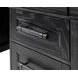 Willow Lane Ebony Black 68" Credenza with USB Charging