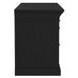Willow Lane Ebony Black 68" Credenza with USB Charging