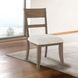 Mariana Gray Upholstered Wood Back Side Chair Set of 2