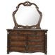 Bella Notte Brown Upholstered Sleigh Bedroom Set with USB Charging