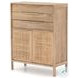 Sydney Natural Mango Tall 3 Drawer Dresser