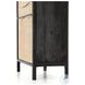 Sydney Black Wash Mango Tall 3 Drawer Dresser