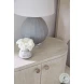 Modern Mood Light Brown Oval Nightstand