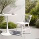 Shio White Outdoor Dining Chair