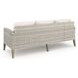 Carezza Taupe and Natural Upholstered 5 Piece Conversation Set