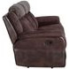 Pueblo Brown 91" Manual Reclining Sofa