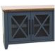 Ithaca Blue and Bourbon 96" TV Stand