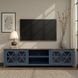 Ithaca Blue and Bourbon 96" TV Stand