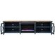 Ithaca Blue and Bourbon 96" TV Stand with Fireplace