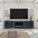 Ithaca Blue and Bourbon 96" TV Stand with Fireplace