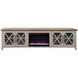 Ithaca Sandstone and Bourbon 96" TV Stand with Fireplace