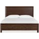 Llewellyn Columbian Walnut King Storage Panel Bed