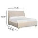 Moonwater Misty Cloud California King Upholstered Sleigh Bed