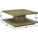 Canyon Sand Square Cocktail Table with Casters