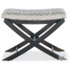 Havenwood Beige And Dark Gray Camp Stool Bed Bench
