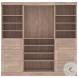 Pur Rustic Brown 86" Closet Organizer