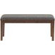 Quinn Brown 42.25" Upholstered Bench