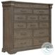 Madison Ridge Natural Bark 14 Drawer Master Chest