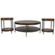 Bengal Hickory Brown Round Side Table