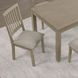 Yorktown Sand 60" Rectangular Dining Table with 6 Side Chairs