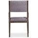 Linea Grey And Cerused Charcoal Arm Chair Set of 2