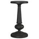 Atrium Black Round Spot Accent Table
