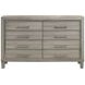 Lennox Gray 8 Drawer Dresser