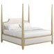 Eave Sundrenched Oak and Ivory Upholstered Panel Bedroom Set