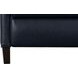 James Barone Navy Blue Leather Zero Gravity Power Recliner with Power Lumbar and USB Charging