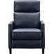 James Barone Navy Blue Leather Zero Gravity Power Recliner with Power Lumbar and USB Charging