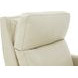 James Barone Parchment Leather Zero Gravity Power Recliner with Power Lumbar and USB Charging