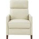 James Barone Parchment Leather Zero Gravity Power Recliner with Power Lumbar and USB Charging