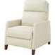 James Barone Parchment Leather Zero Gravity Power Recliner with Power Lumbar and USB Charging