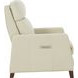 James Barone Parchment Leather Zero Gravity Power Recliner with Power Lumbar and USB Charging