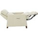 James Barone Parchment Leather Zero Gravity Power Recliner with Power Lumbar and USB Charging