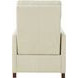 James Barone Parchment Leather Zero Gravity Power Recliner with Power Lumbar and USB Charging