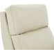 James Barone Parchment Leather Zero Gravity Power Recliner with Power Lumbar and USB Charging