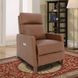 James Dobbs Saddle Leather Zero Gravity Power Recliner with Power Lumbar and USB Charging