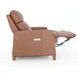 James Dobbs Saddle Leather Zero Gravity Power Recliner with Power Lumbar and USB Charging