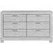 Montana Gray Low Profile Panel Bedroom Set