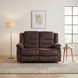 Jarita Chocolate 59" Double Reclining Loveseat