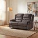 Jarita Chocolate 59" Double Reclining Loveseat