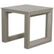 Dalilah Gray Patio Square End Table