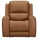 Belmont Lyric Caramel Leather Zero Gravity Power Recliner with USB Charging