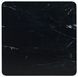 Segment Jetty Black Square Marble Top Coffee Table