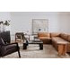 Segment Jetty Black Square Marble Top Coffee Table