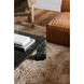Segment Jetty Black Square Marble Top Coffee Table