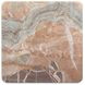 Segment Orange Square Marble Top Coffee Table