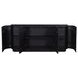 Povera Black 4 Door Sideboard